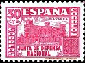 Spain 1936 Monumentos 30 CTS Rosa Edifil 808